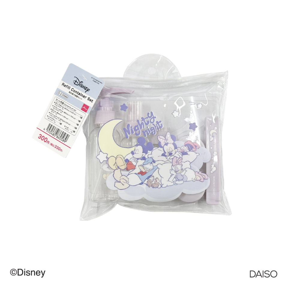 Refill Container Set Mickey & Friends