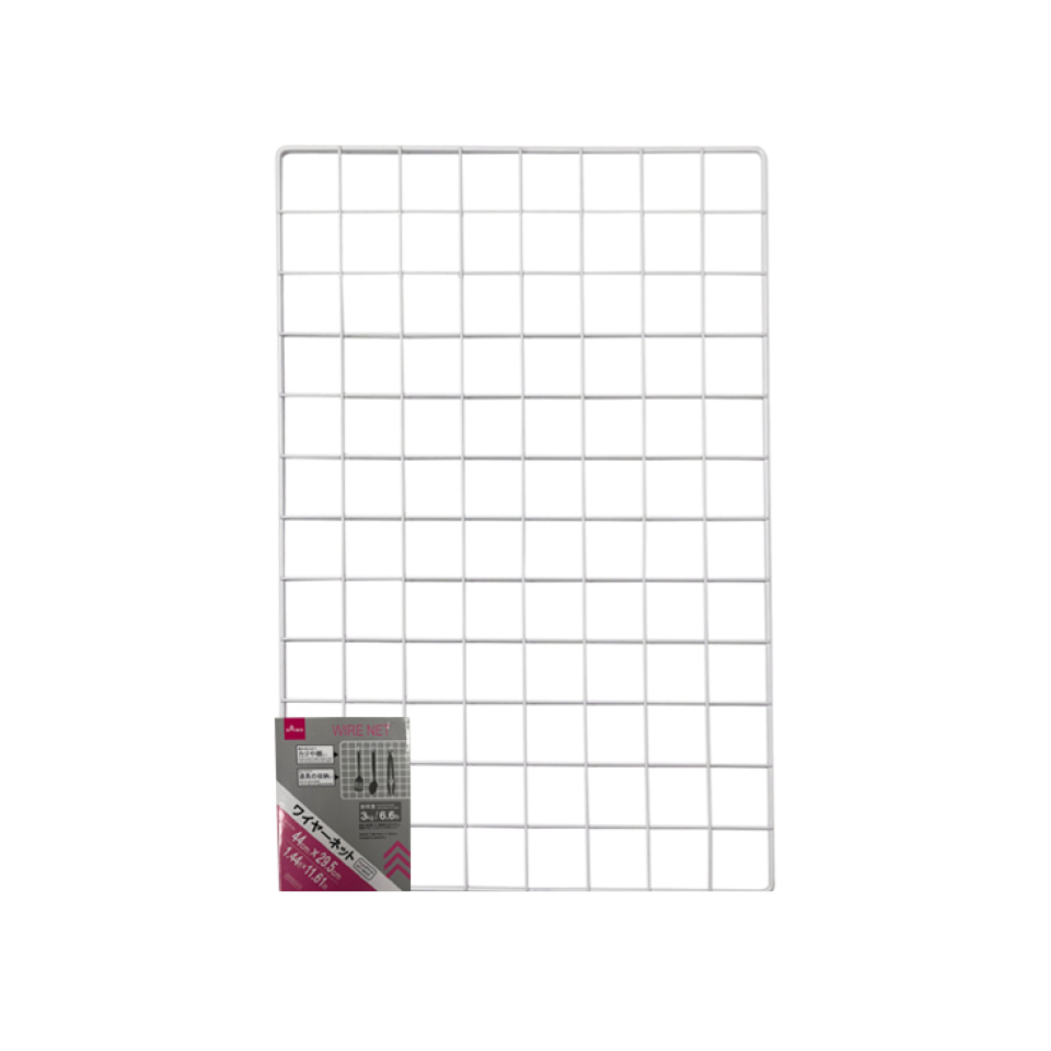 Wire Net 1.44ft x 11.61in Matte White