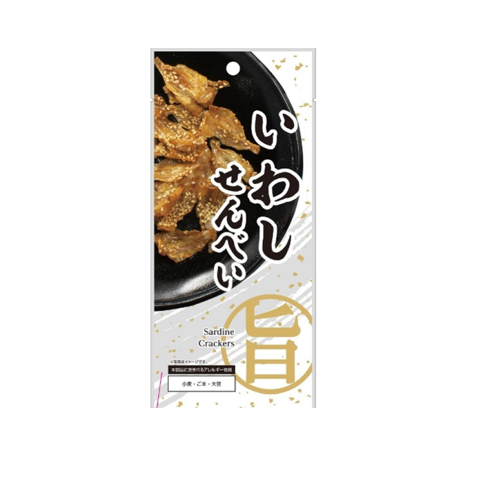 Ueno Delicacies Sardine Crackers 16g