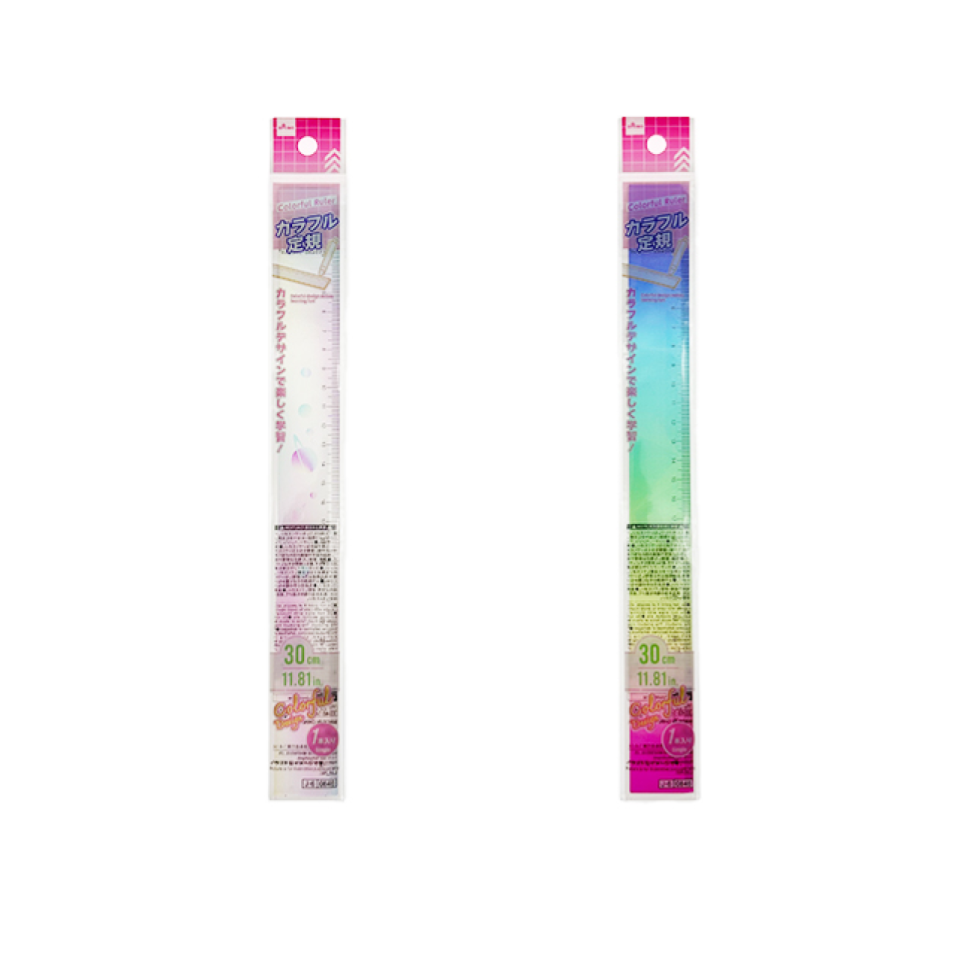 Colorful Ruler 11.81in