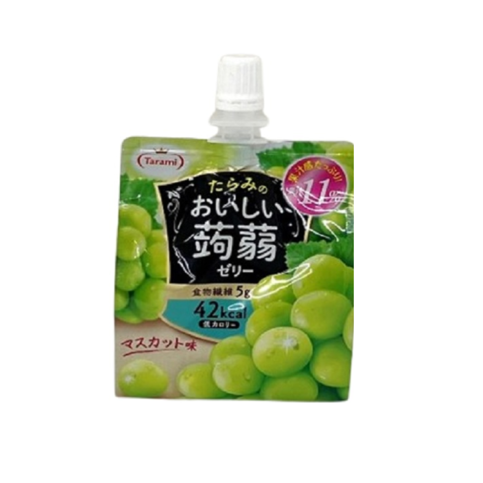 Tarami Delicious Konjac Jelly Muscat Flavor 150g