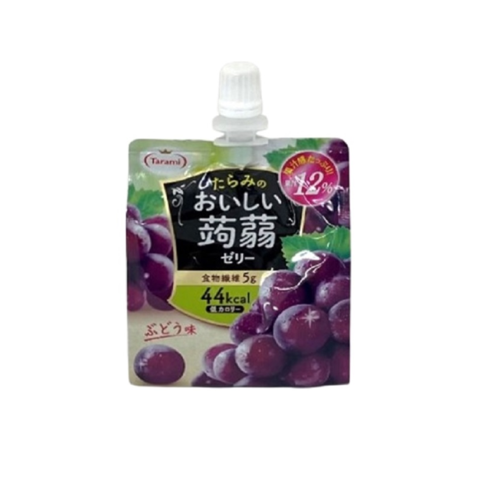 Tarami Delicious Konjac Jelly Grapes Flavor 150g