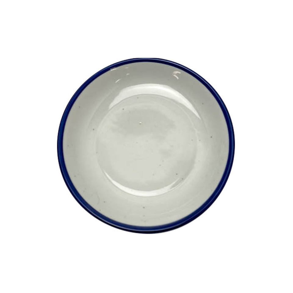 Rimline Plate Blue 19cm