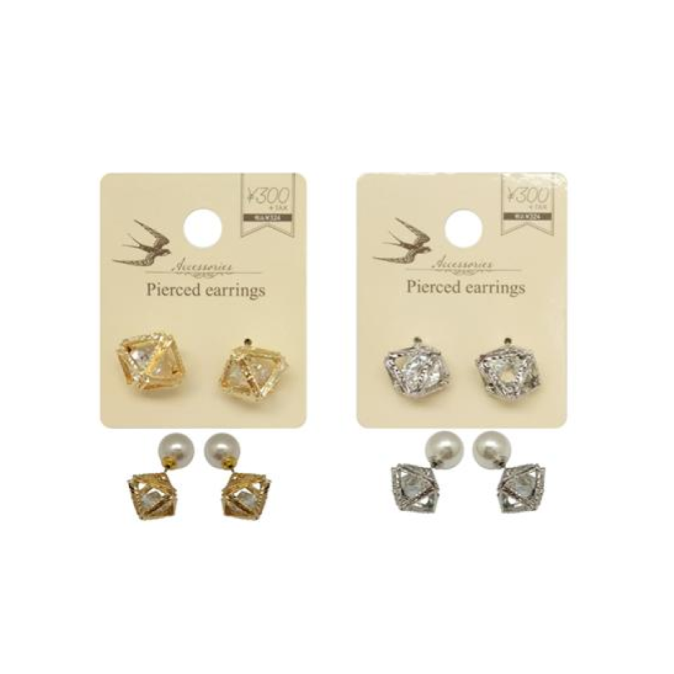 Earrings Pearl Style