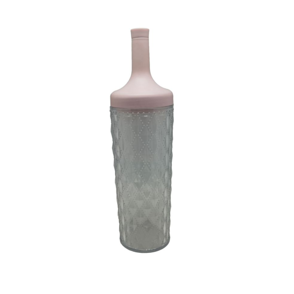 Tea Bottle with Strainer Pink