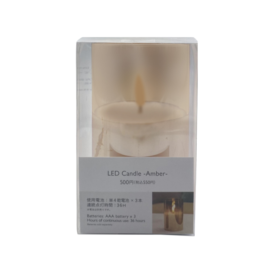 LED Candle Amber
