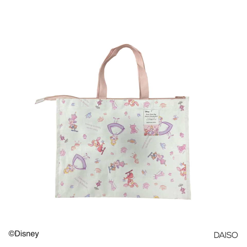 Picnic Sheet Bag Alice in Wonderland