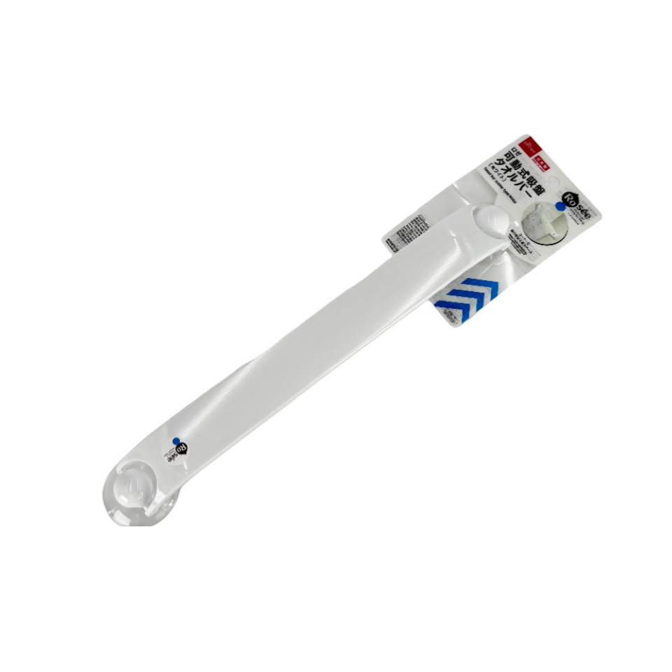 Towel Bar Sucker Type White
