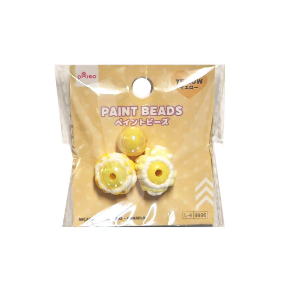 Paint Beads Yellow
