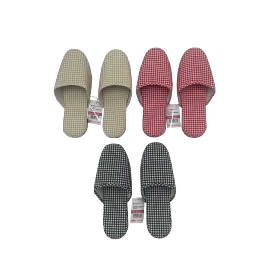 Backless Slippers Check