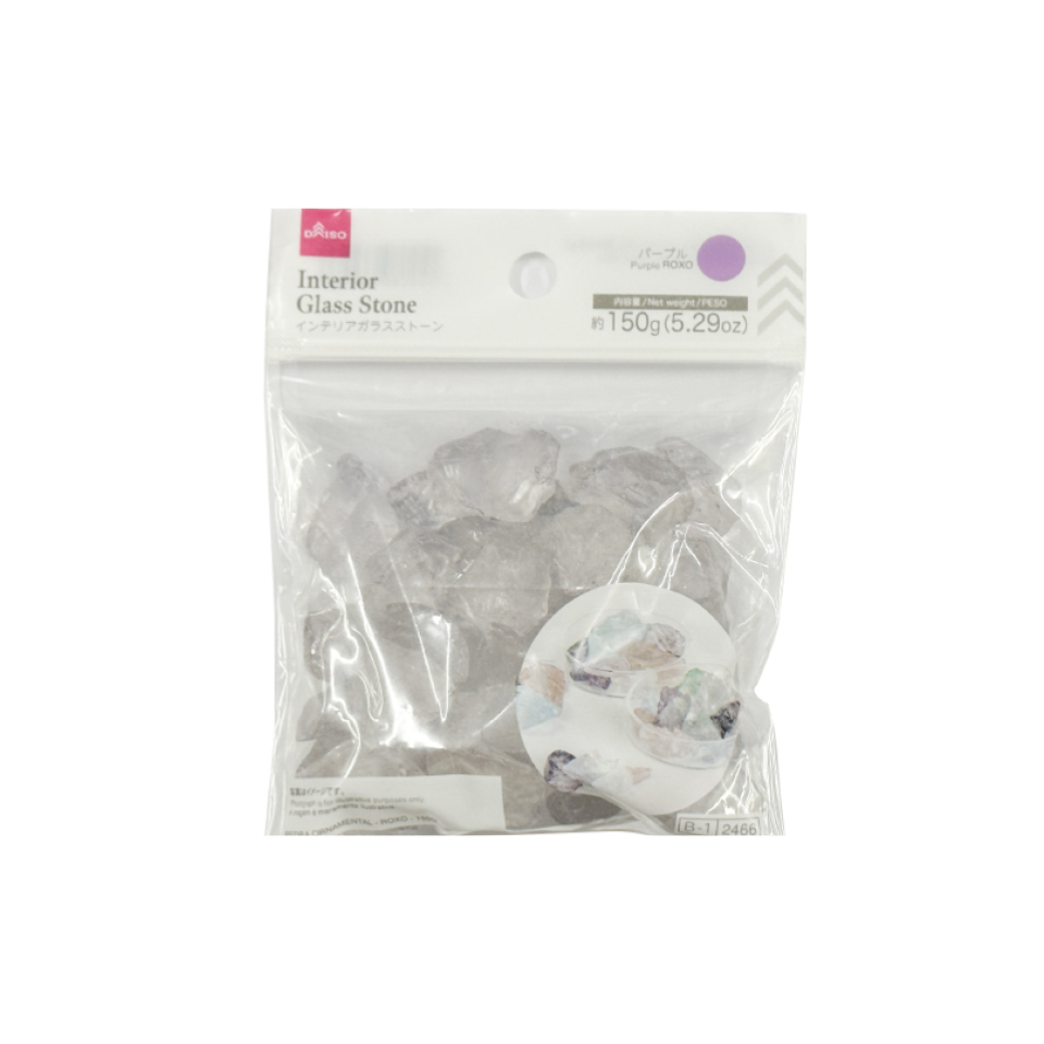 Interior Glass Stone Purple 150g