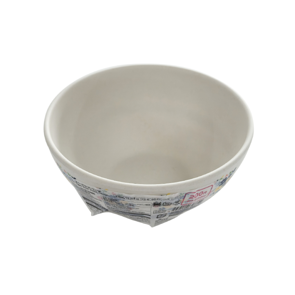 Bamboo Fiber Bowl Polish Design 450ml