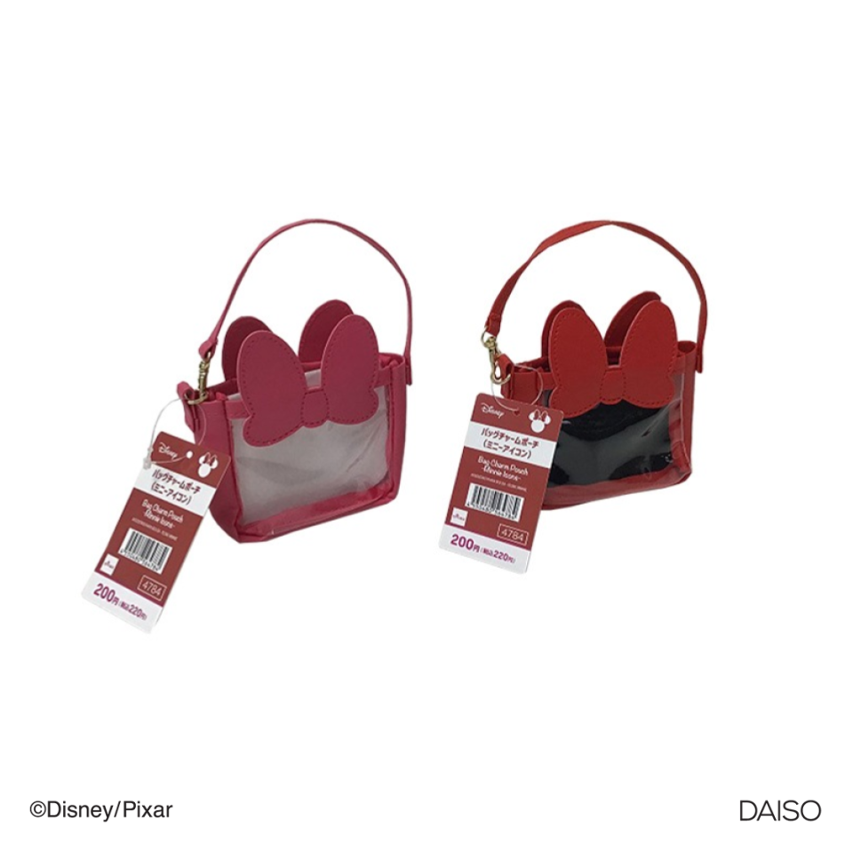 Bag Charm Pouch Minnie Icons