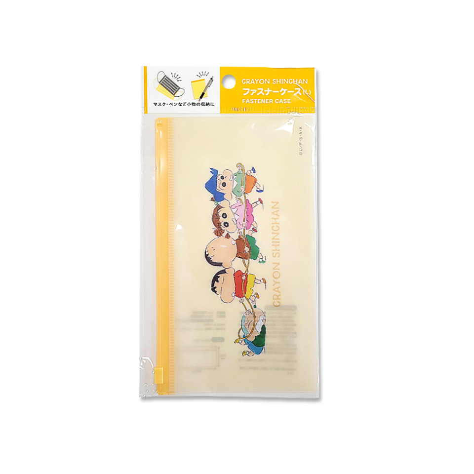 Fastener Case L Crayon Shinchan Train Game