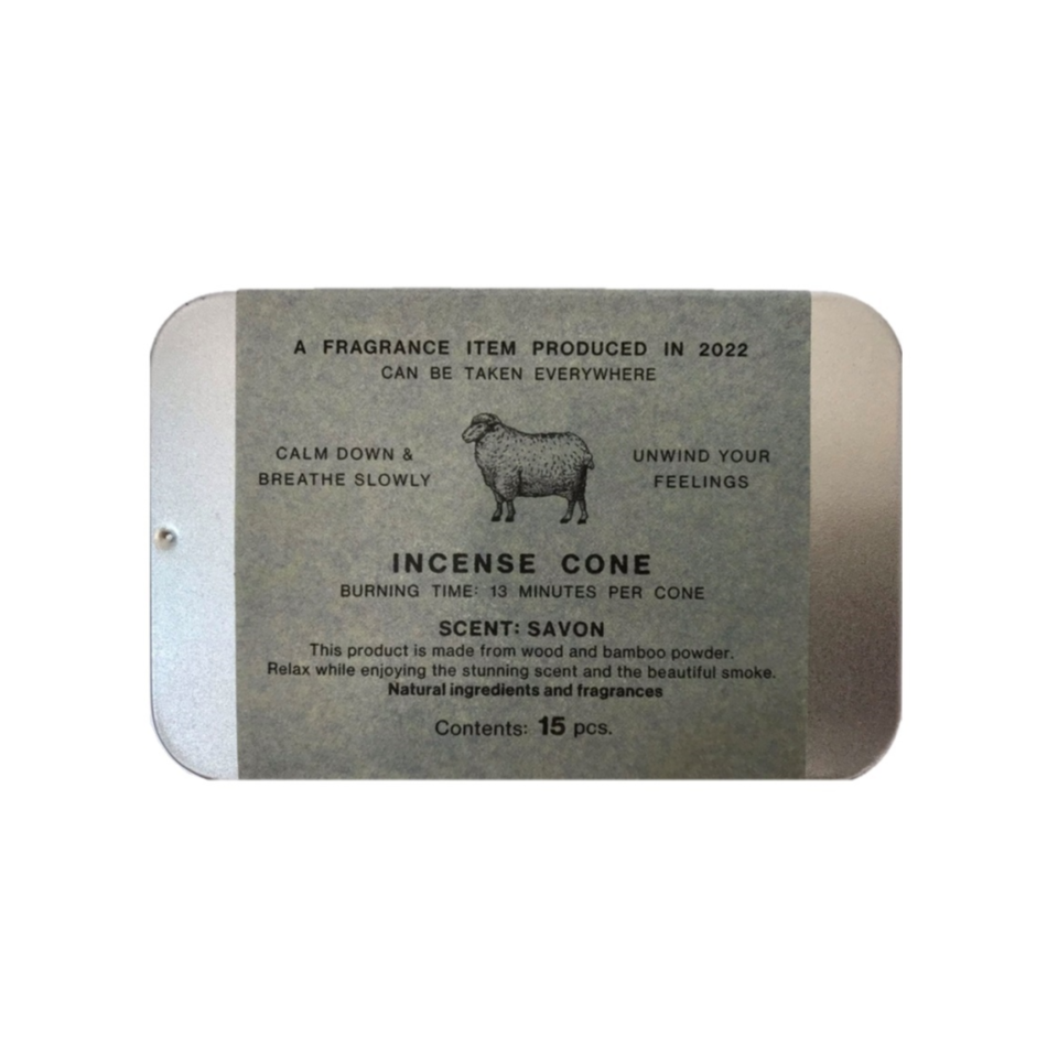 Incense Cone Savon