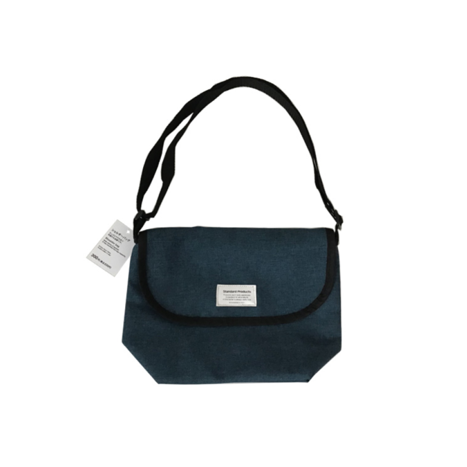 Shoulder Bag Flap Type Navy