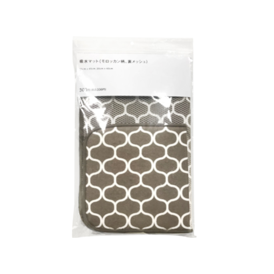 Water Absorbing Mat Moroccan Pattern