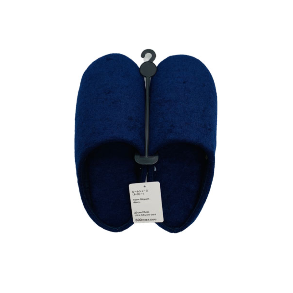 Room Slippers Navy 23cm to 25cm