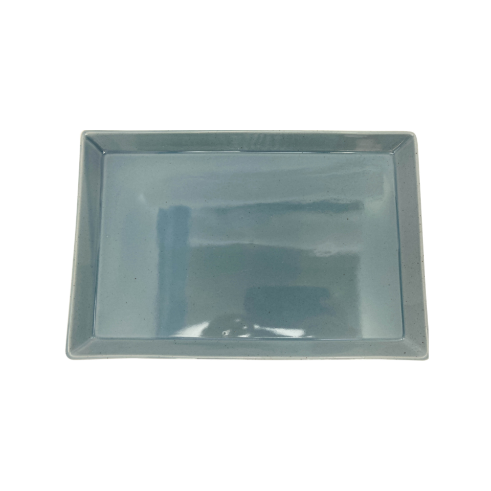 Kakomi Rectangle Plate LL Blue