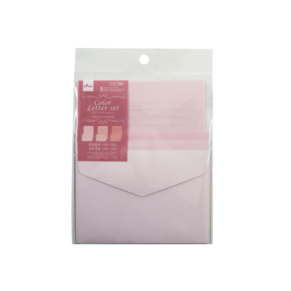 Letter Set Pink