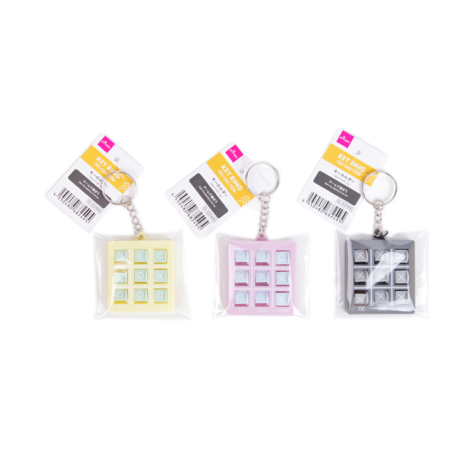 Key Ring Tic-Tac-Toe