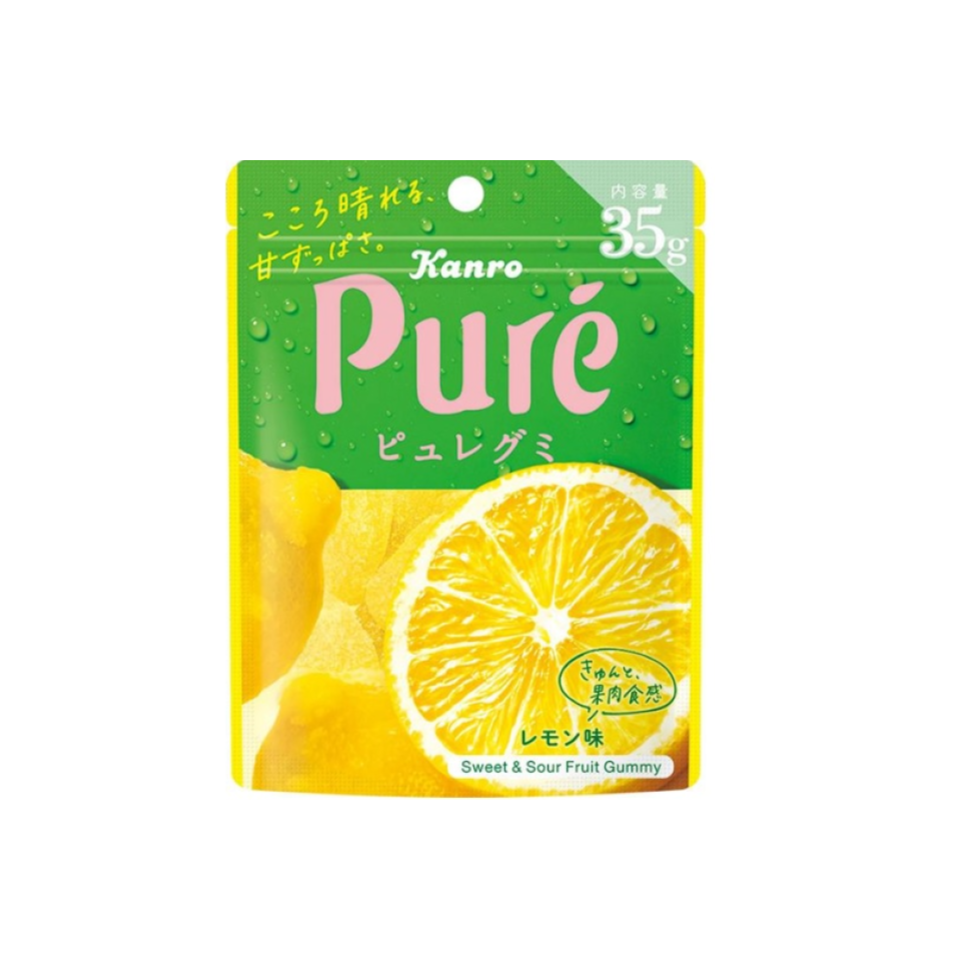 Kanro Pure Gummy Lemon 35g