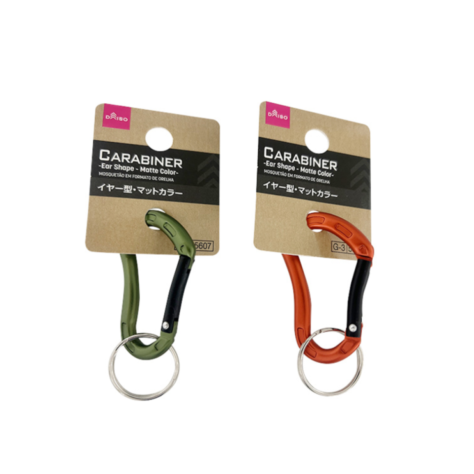 Carabiner Ear Shape Matte Color