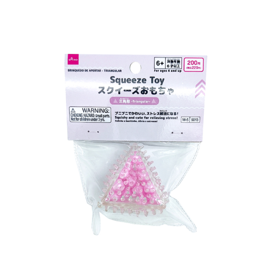 Squeeze Toy Triangular