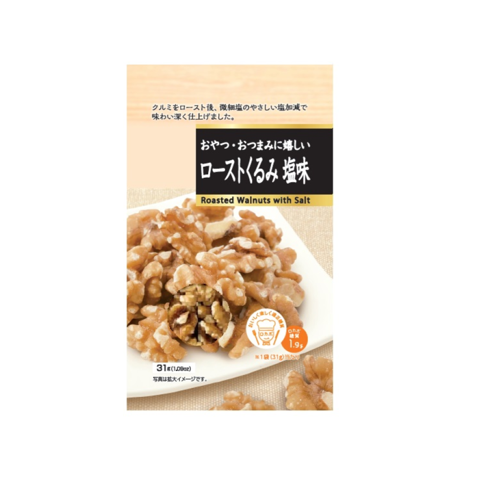 Tomoguchi Roasted Walnuts with Salt 31g