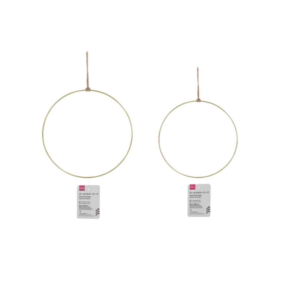 Gold Color Hoop