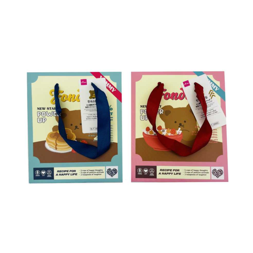 Mini Vertical Gift Bag Korean Style Tonton Bear