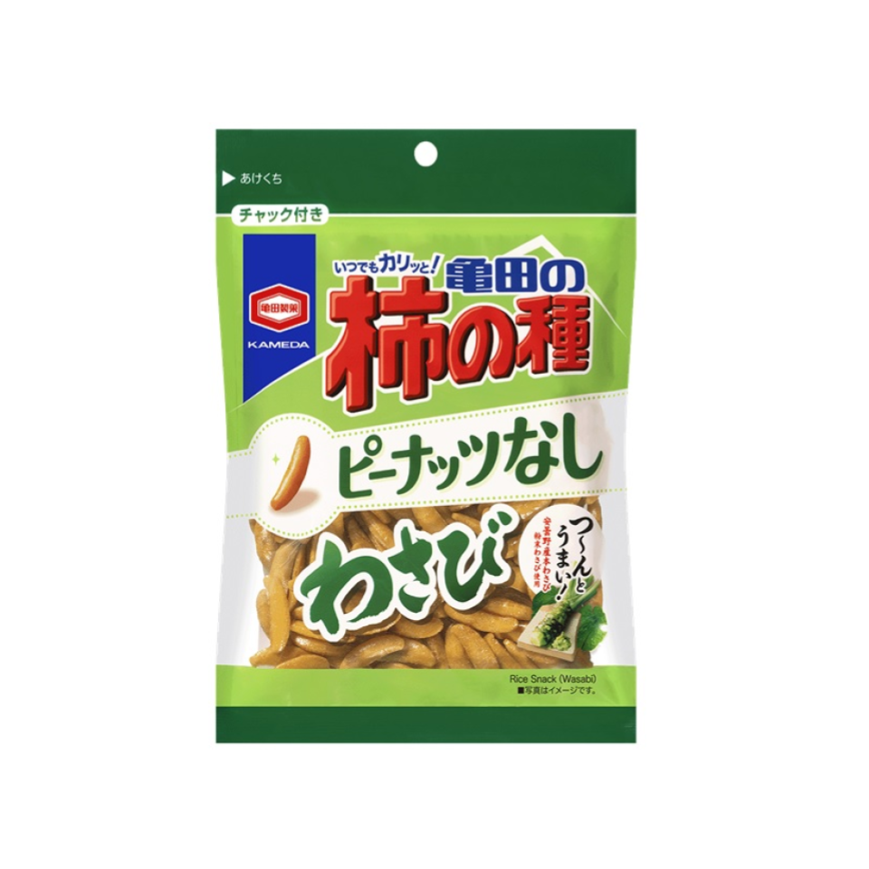 Kameda Kameda Kaki no Tane Rice Crackers with Peanuts and Wasabi Flavor 91g