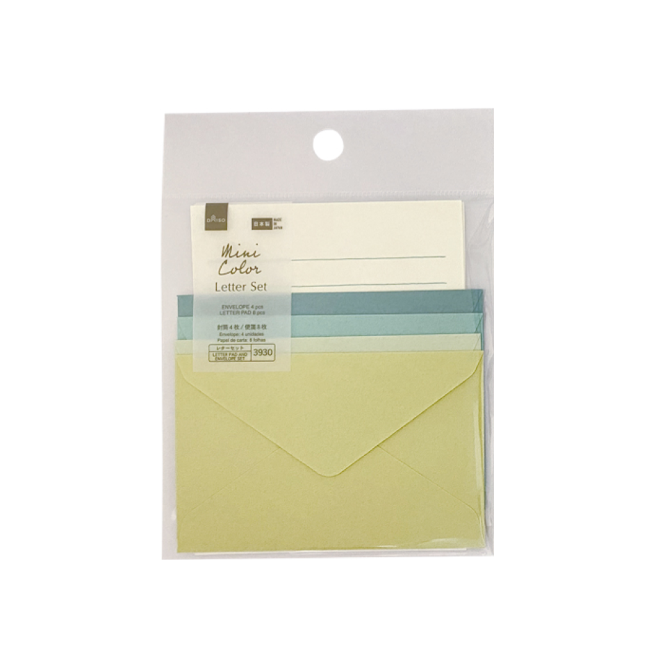 Color Mini Letter Green