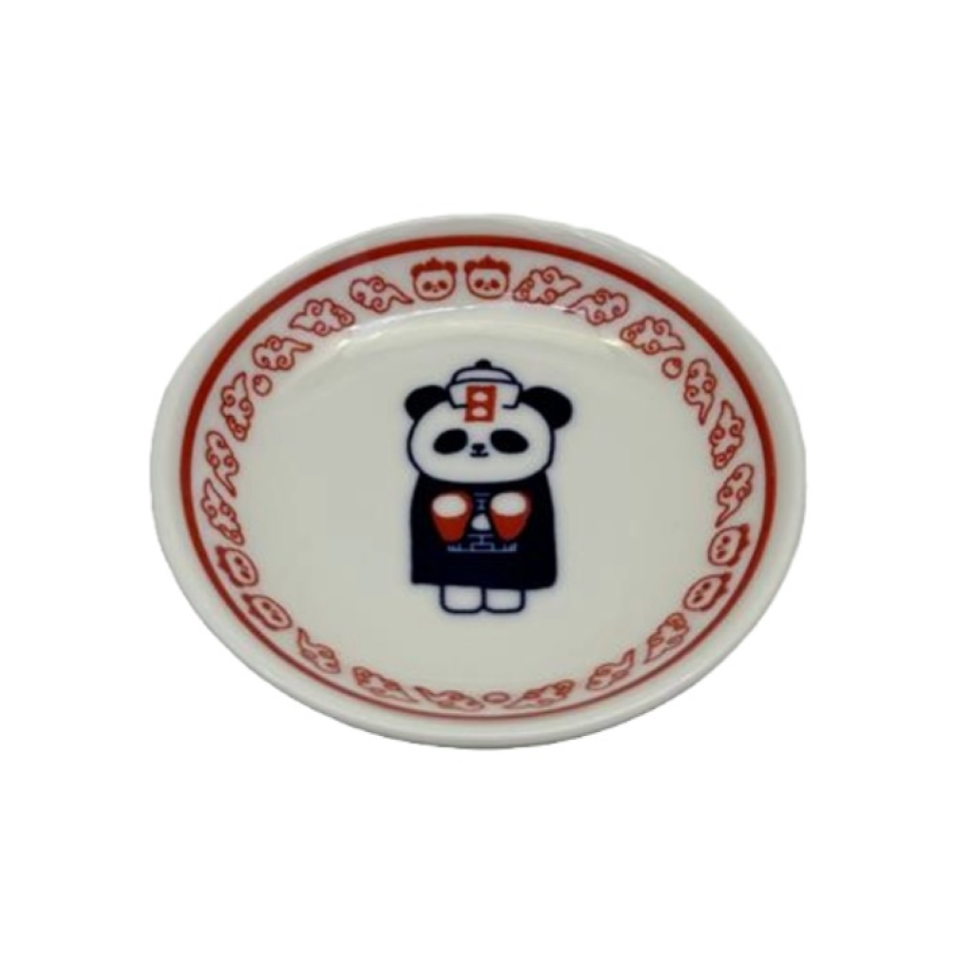 Chinese Small Plate Giant Panda 8cm