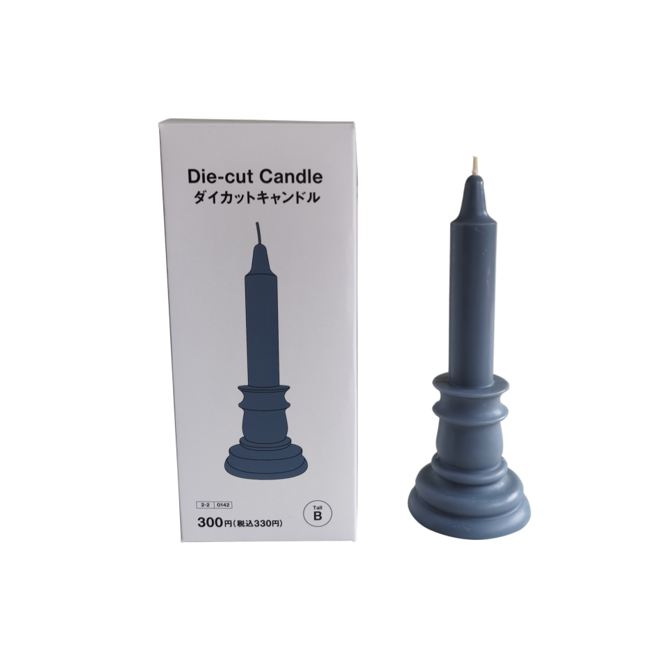Die Cut Candle Tall B