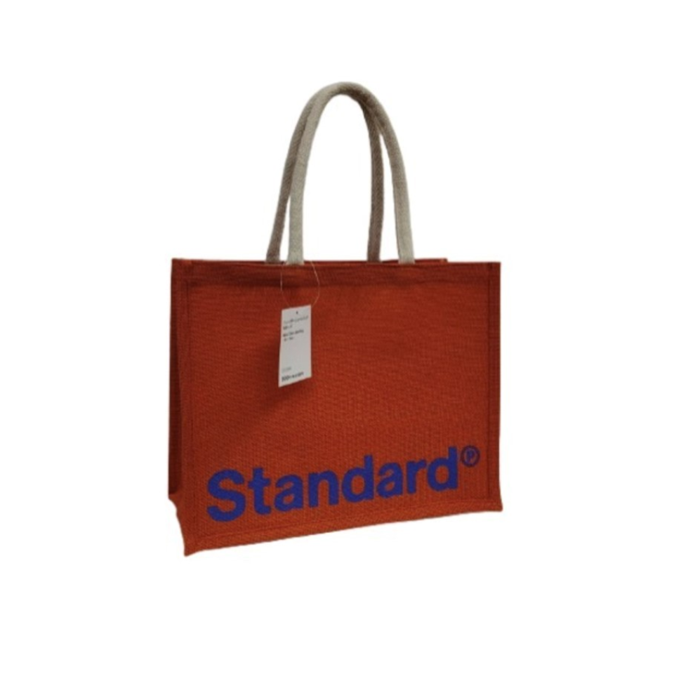 New Color Jute Bag A4 Red