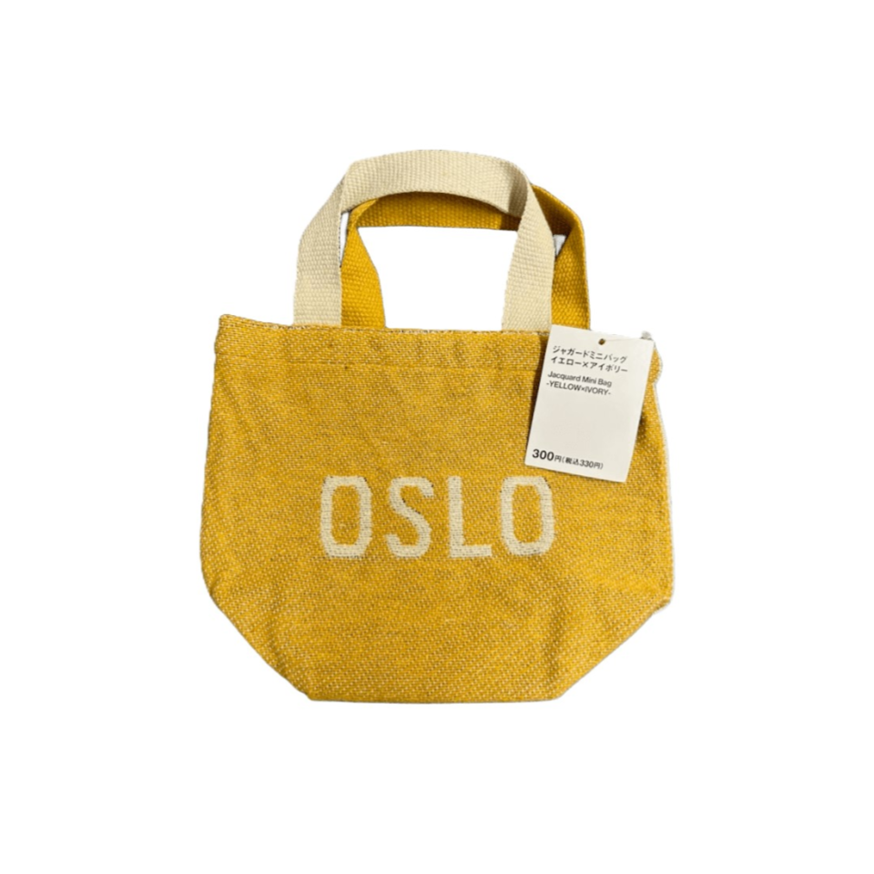 Jacquard Mini Bag Yellow Ivory