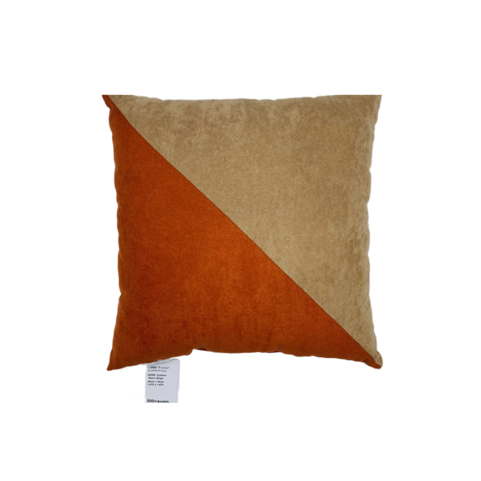 Cushion Nord Red Beige 45cm x 45cm