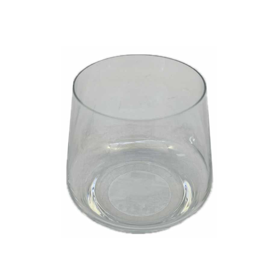 Stemless Wine Glass Lead-Free Crystal Glass 410ml