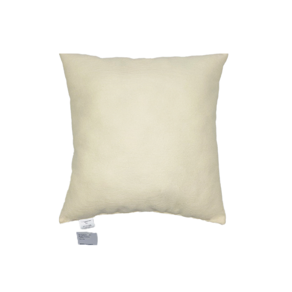 Waffle Cushion Ivory 45cm x 45cm