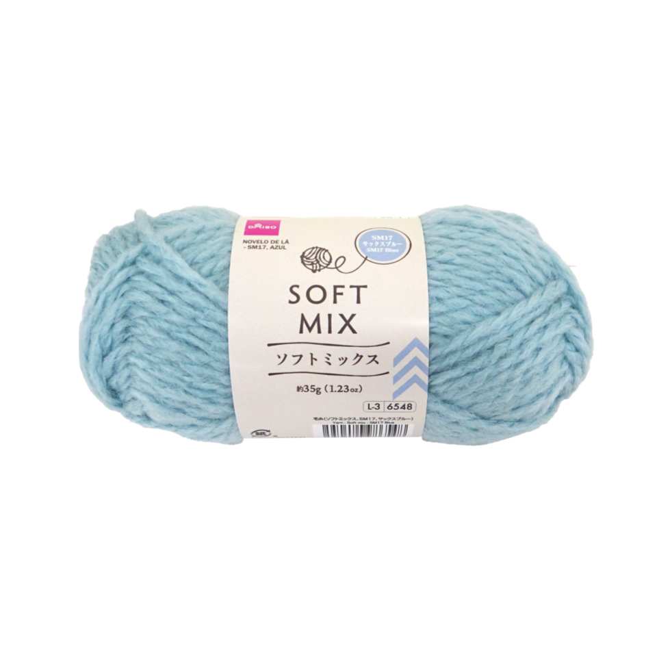 Yarn Soft Mix Blue