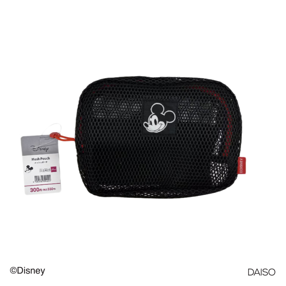 Mesh Pouch Mickey Mouse
