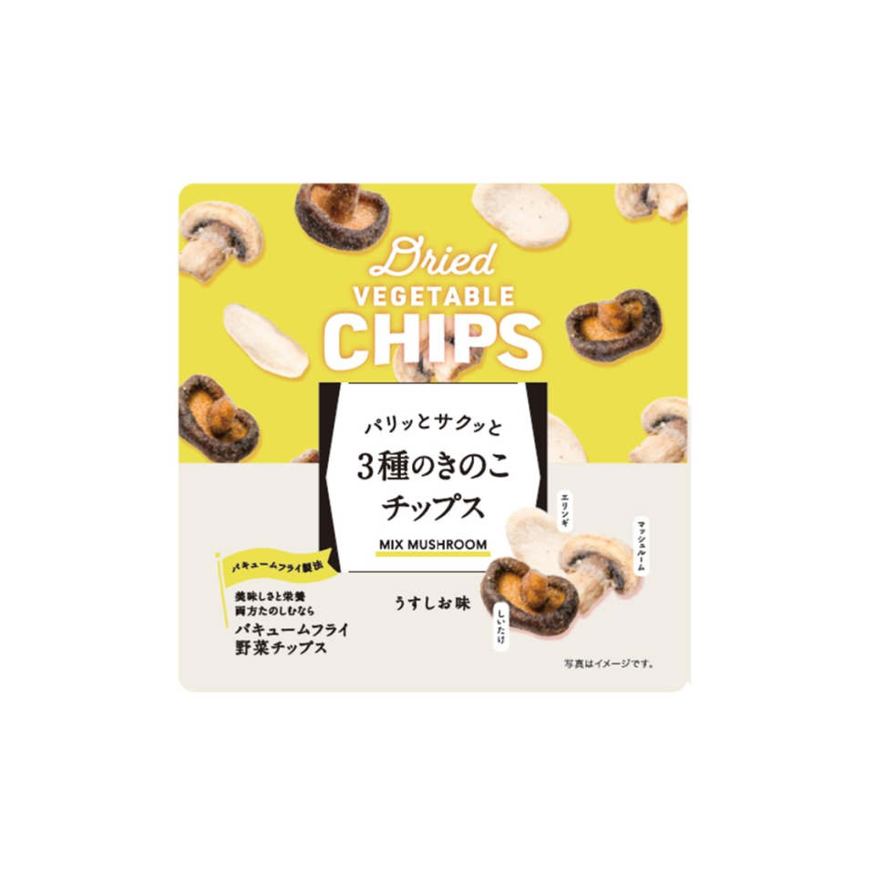 Dried Vegetable Chips Mix Mushroom