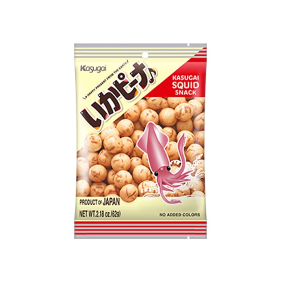 Kasugai Squid Peanut Snack 62g