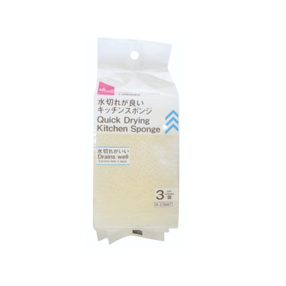 Quick Drying Kitchen Sponge