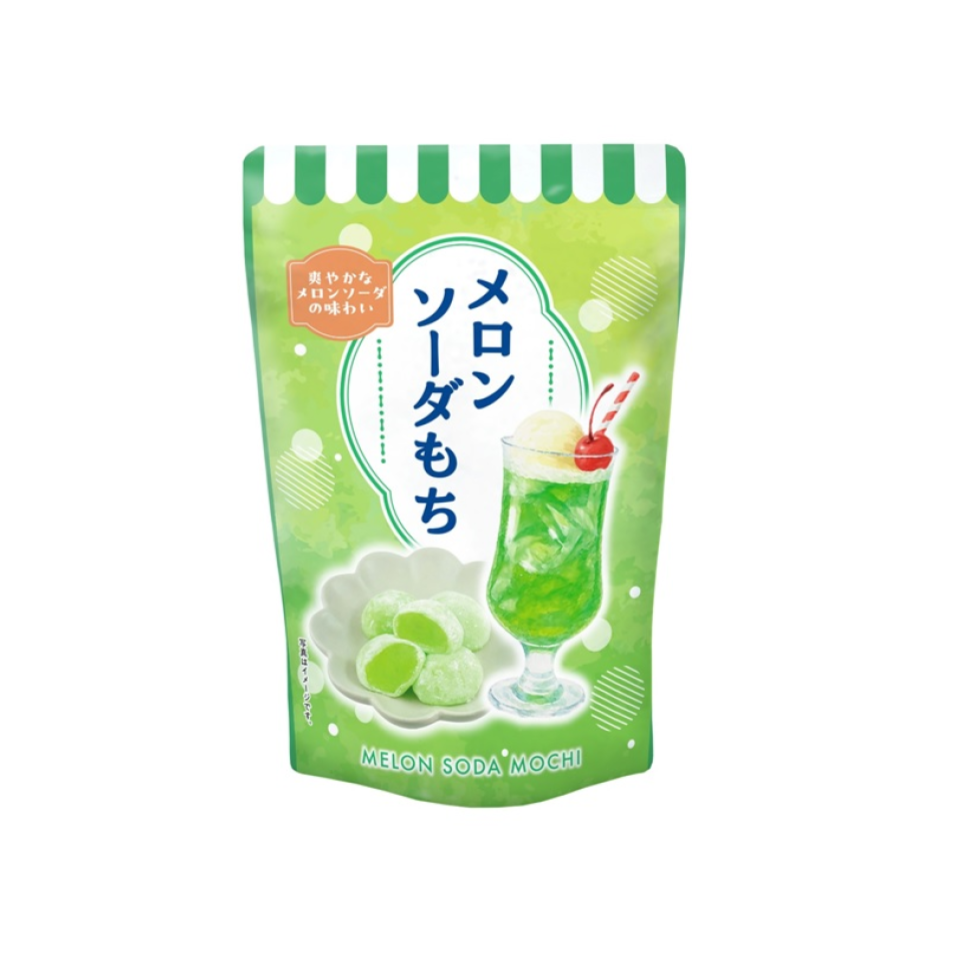 Seiki Melon Soda Mochi Stand Pack 130g