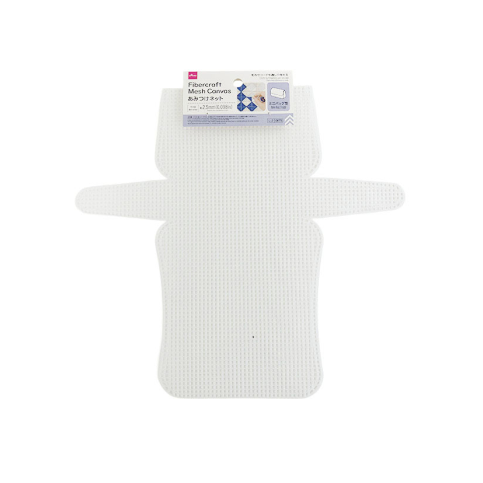 Fibercraft Mesh Canvas Mini Bag Shape 35.5cm x 33.3cm