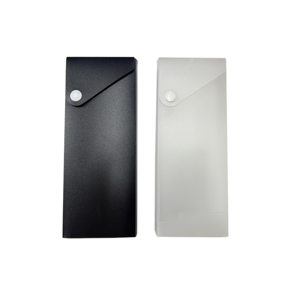 Pencil Case Simple White/Black