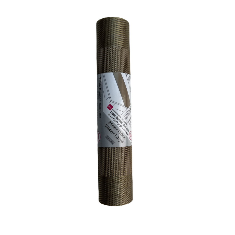 Table Runner Gold Color 25cm x 120cm