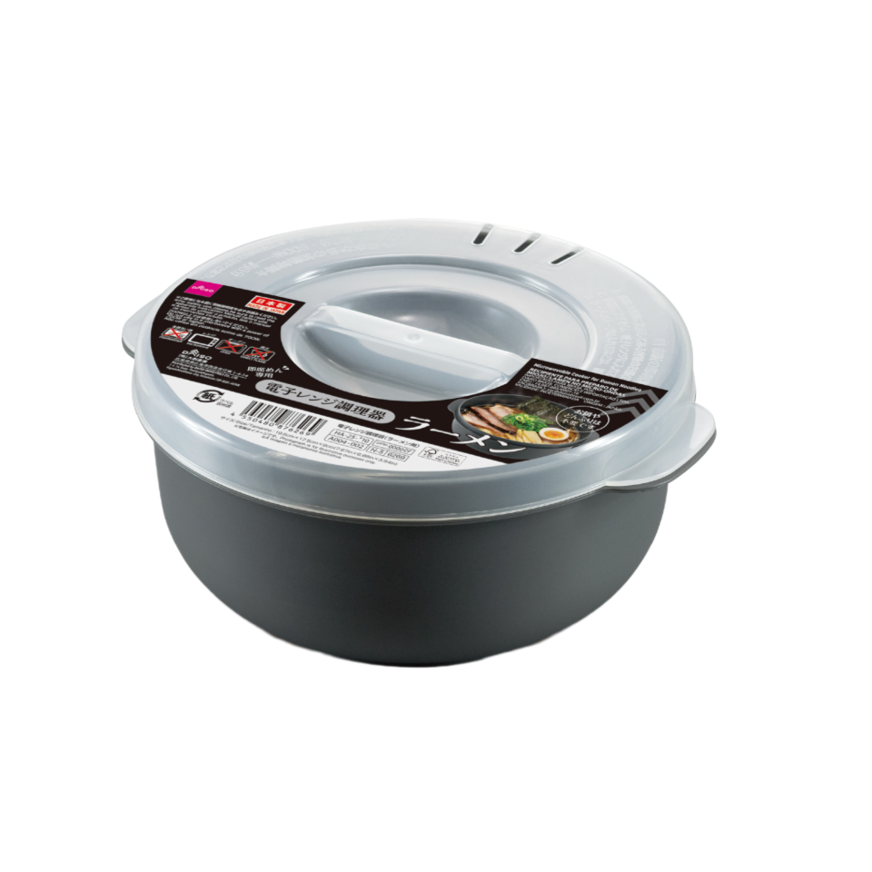 Microwavable Cooker for Ramen Noodles